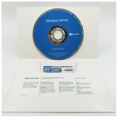 Windows Server 2022 Datacenter OEM (English) ， Hyper-V Virtualization,16-Core License,Data Center & Cloud Solutions
