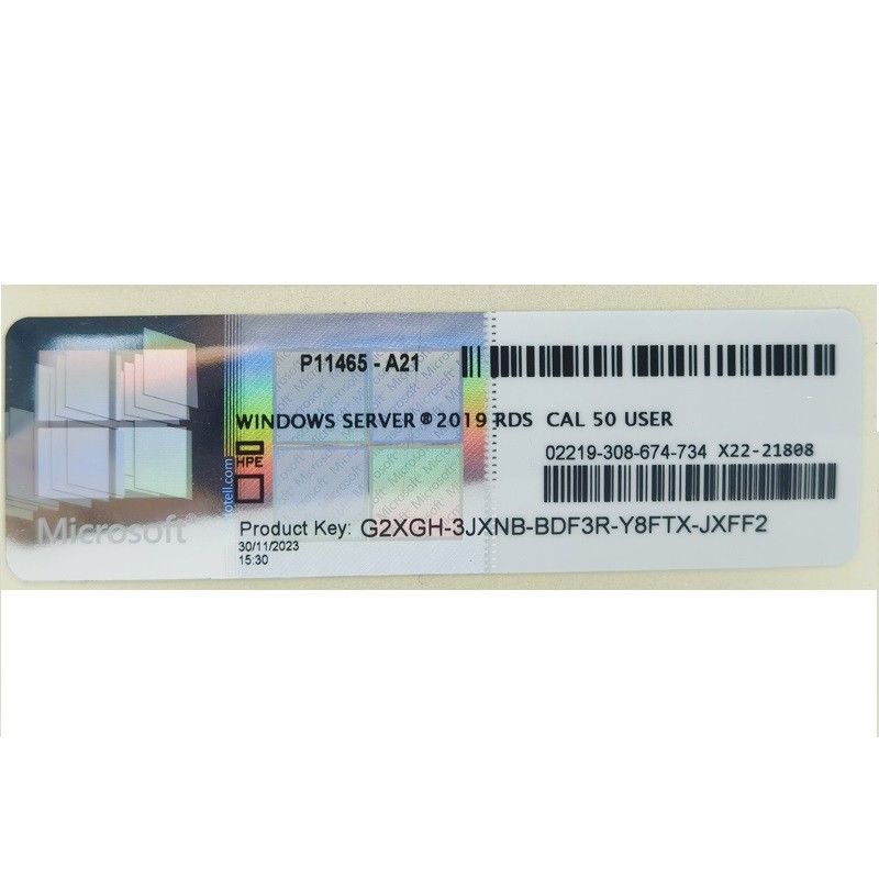 32bit  / 64 bit Win 11 Pro License Sticker