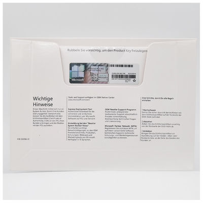 Microsoft Windows 11 Pro German OEM DVD Pack Oryginalny 64-bitowy klucz licencyjny