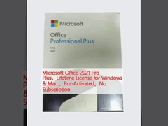 Microsoft Office 2021 Pro Plus,Lifetime License for Windows & Mac,Pre-Activated,No Subscription