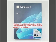 System operacyjny Windows 11 Pro USB Installation Drive (64-bit) Wcześnie aktywowany, Plug & Play OS dla firm i gier, obsługa USB 3.0