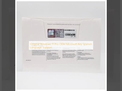 Oryginalny Windows 11 Pro OEM Microsoft Key Wsparcie języka hiszpańskiego