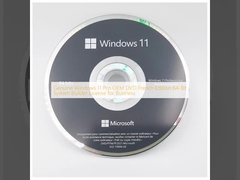 Oryginalny Windows 11 Pro OEM DVD Francuska edycja 64-bitowa System Builder Licencja dla firm