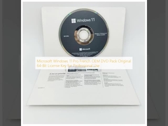 Microsoft Windows 11 Pro Francuski OEM DVD Pack Oryginalny 64-bitowy Klucz Licencyjny do Użytku Profesjonalnego