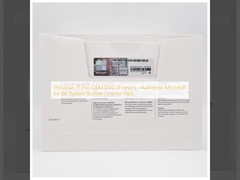 Windows 11 Pro OEM DVD (francuski) - Autentyczny pakiet licencji Microsoft 64-bitowy System Builder