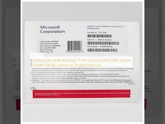 Oficjalny Microsoft Windows 11 Pro Niemiecki DVD OEM System Builder 64-bitowa licencja do użytku profesjonalnego